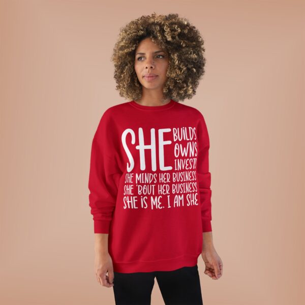 SHE - Unisex EcoSmart® Crewneck Sweatshirt - Image 19