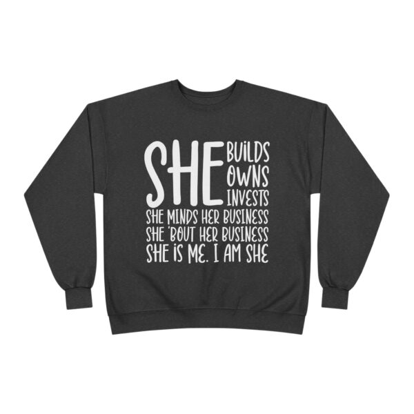 SHE - Unisex EcoSmart® Crewneck Sweatshirt