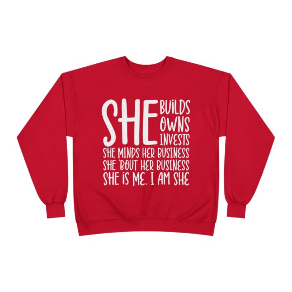 SHE - Unisex EcoSmart® Crewneck Sweatshirt - Image 17