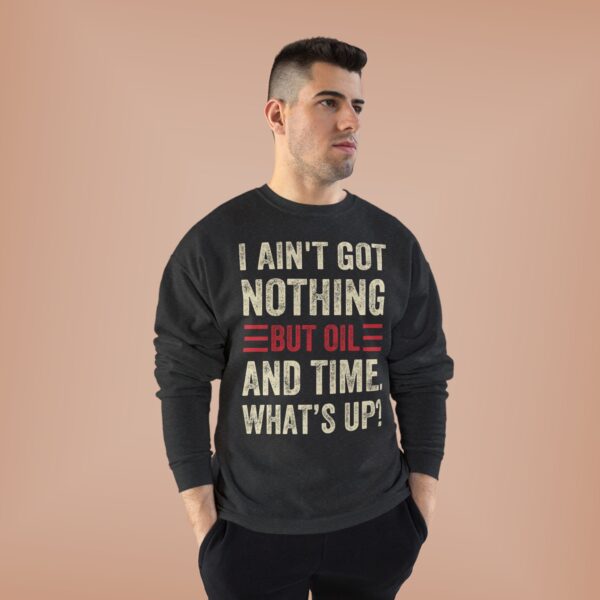 Oil & Time Unisex Crewneck Sweatshirt - Image 4