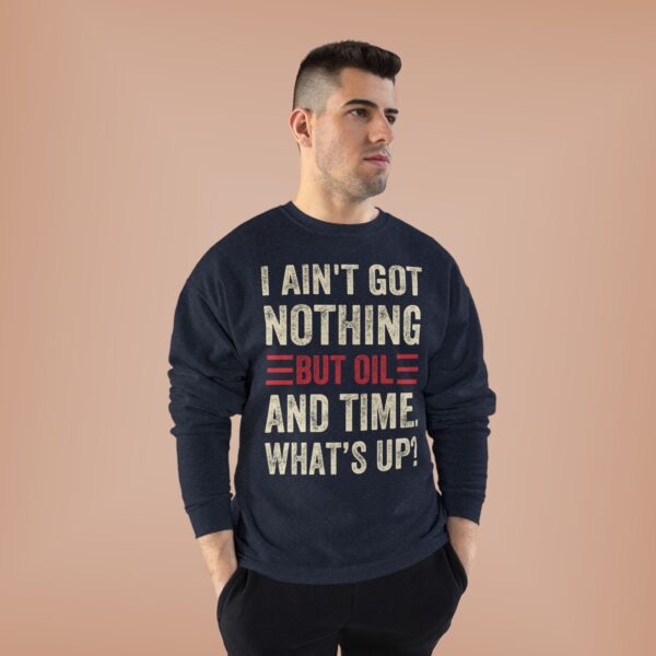 Oil & Time Unisex Crewneck Sweatshirt - Image 8