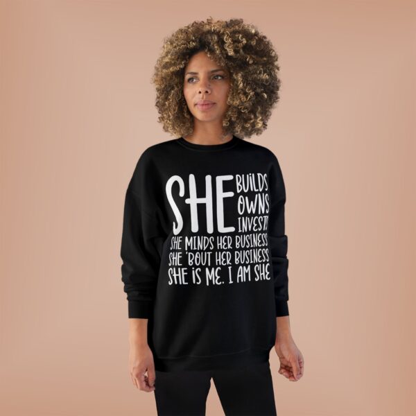 SHE - Unisex EcoSmart® Crewneck Sweatshirt - Image 15