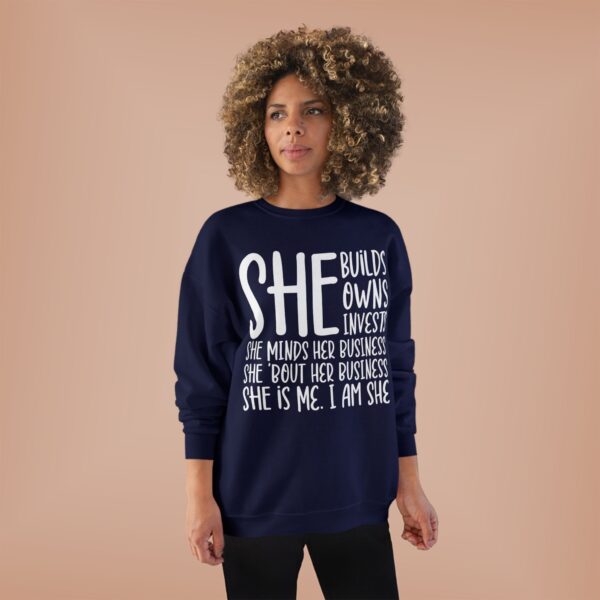 SHE - Unisex EcoSmart® Crewneck Sweatshirt - Image 11