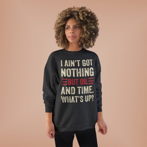 Oil & Time Unisex Crewneck Sweatshirt - Image 3